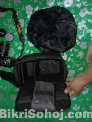 Nikon D3100 carrying bag & SanDisk 8GB SD card